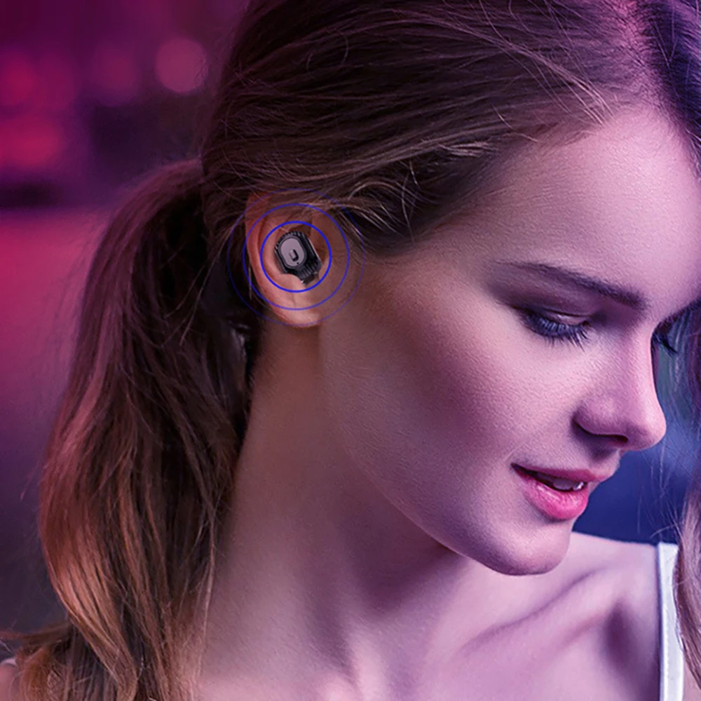 TWS Bluetooth наушники HD стерео беспроводные наушники с шумоподавлением игровая Спортивная гарнитура висячая Шея применяется для фитнеса Runnin