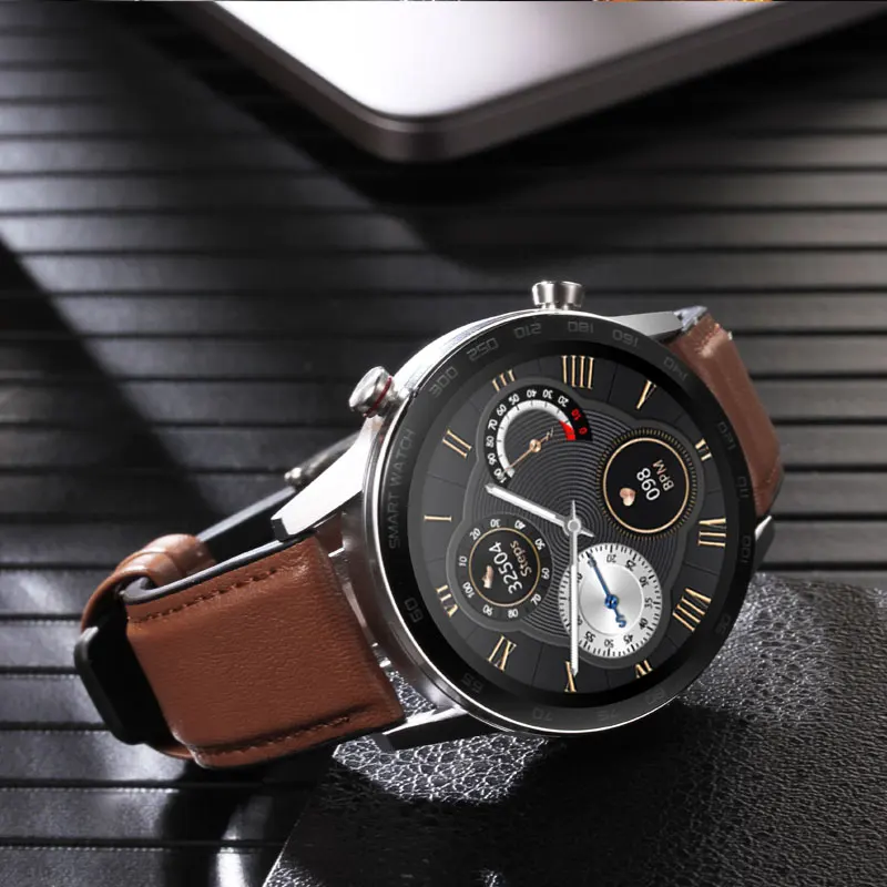 DT95 Business Sports Smart watch Bluetooth Call IP68 Waterproof ECG Heat Rate Blood pressure Screen Alarm Sleep Smartwatch | Электроника