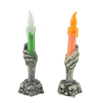 

Halloween Ghost Hand Candle Light Festival Atmosphere Props Electronic LED Candle Light Paw Claw Light Halloween Party Decor