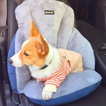 

Dog Car Seat Pet Booster Seat Pet Portable Travel Front Seat Carrier Dog Safety Warm Bed For Small And Medium Dogs 1.17