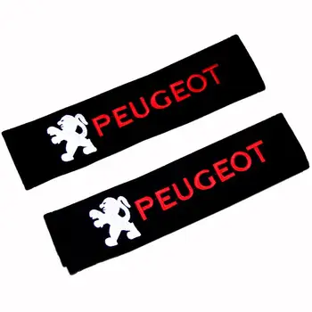 

2pcs Cotton flannel carbon fiber protection Cover case for Peugeot 206 207 307 3008 2008 308 408 508 301 208 accessories