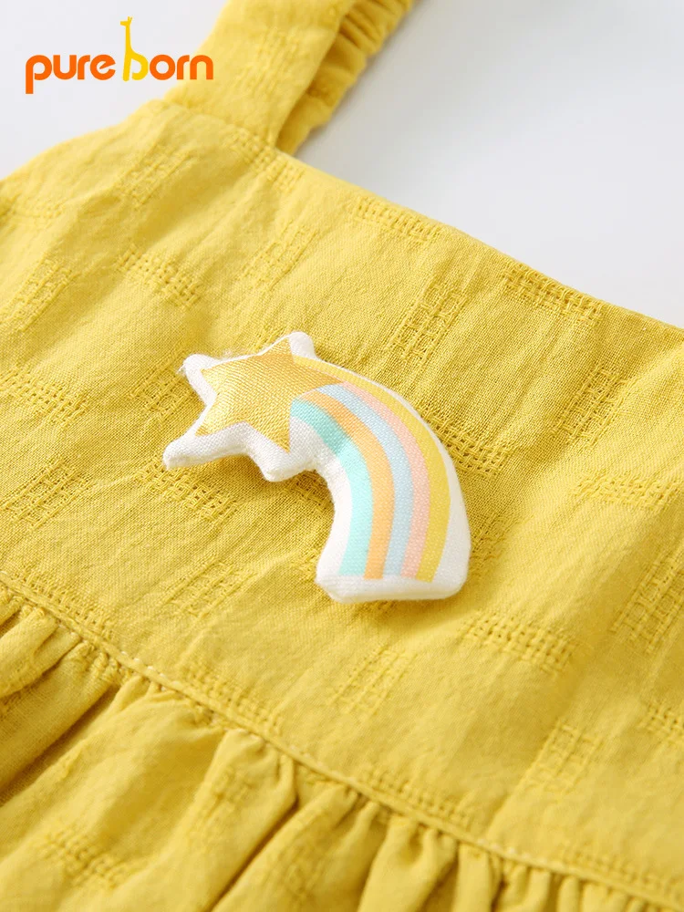 

Baby Princess Dress Summer Pure Cotton Thin Infant Small Skirt Western Style Strap Dress Camisole Girls Wuxi