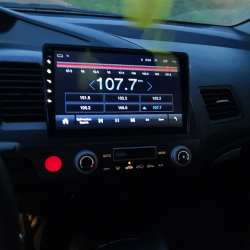 10,1 дюймов 2 Din Android 8,1 автомобильный радиоприемник четырехъядерный HD Pressscreen gps мультимедийный плеер для 2006-2011 Honda Civic