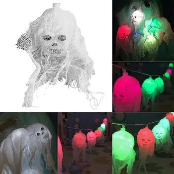 

Super Bright Fairy String Light 10LED Landscape Lamp Outdoor Xmas Decor Fairy String Fairy Light Skull Halloween Garden