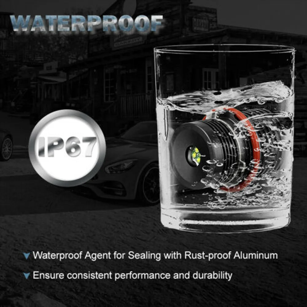 1 пара 40 Вт Светодиодный светильник маркер в виде глаз ангела набор ламп без