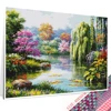 Huacan 5D DIY Diamond Painting Kit Spring Full Square/Round Diamond Embroidery Mosaic Landscape Tree Decorations Home ► Photo 2/6