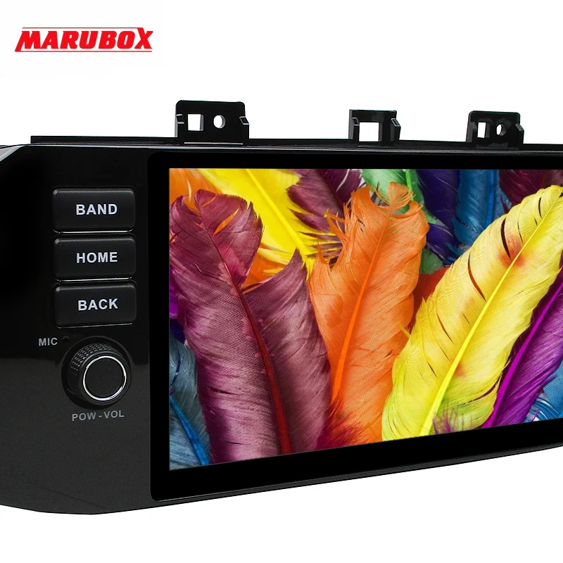 Cheap Marubox KD9638 DSP, 64GB 1 Din Car Multimedia Player for Kia Rio 2017 +, 9" IPS Screen with GPS Navigation, Bluetooth, Android 9 1