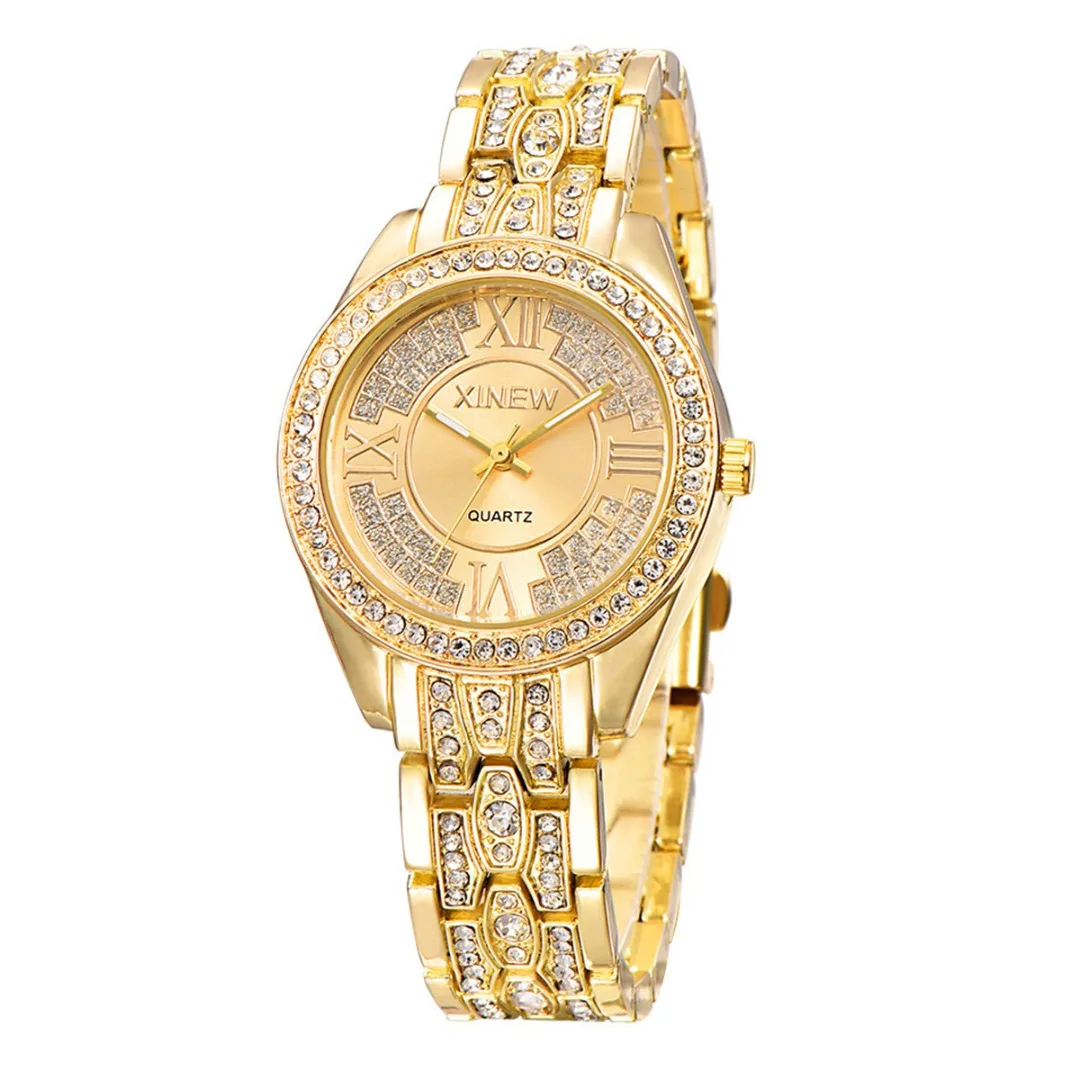luxury rhinestone watch elegant women watches fashio
