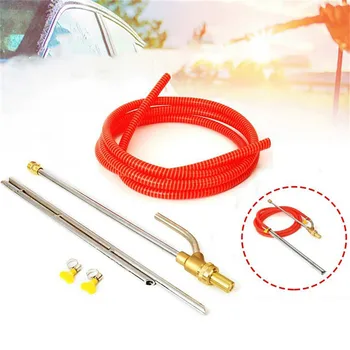 

Pressure Washer Sandblasting Kit Wet Sandblaster Attachment with Replacement