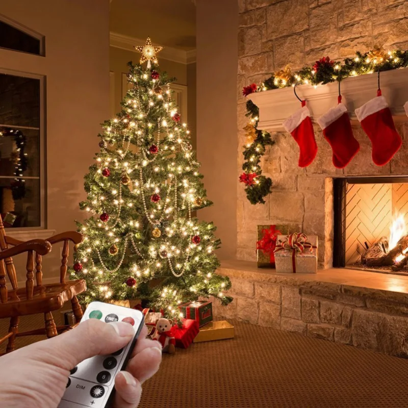 IR Remote Fairy LED String Light Waterproof 5M 10M USB 5V LED Holiday Lights With Remote For Christmas Wedding Party Decoration