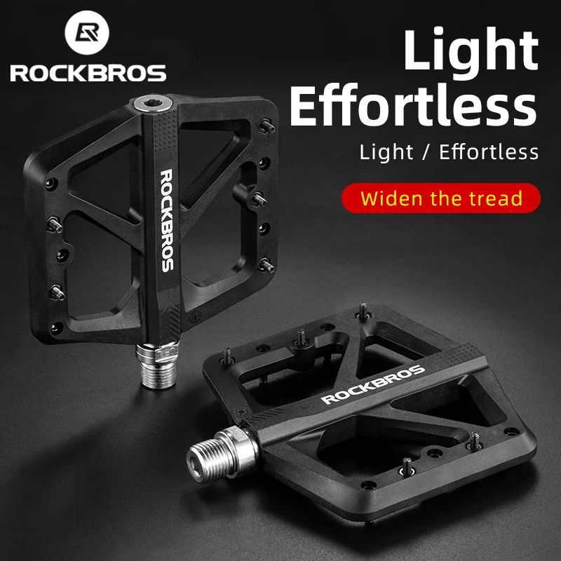 ROCKBROS Nylon Bike Pedals Seal DU Bearing Bicycle Pedal Waterproof
