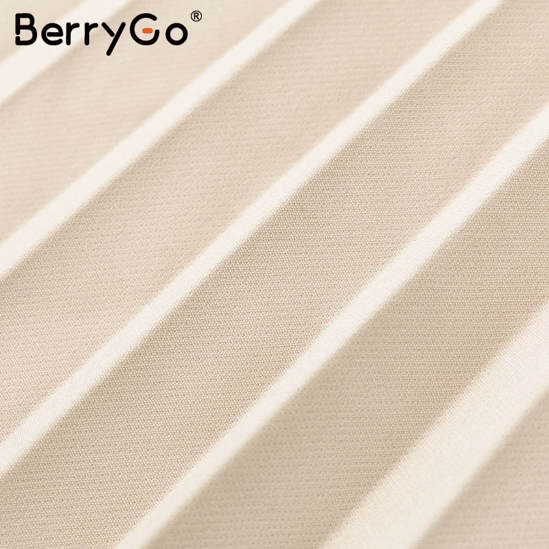 BerryGo элегантное однотонное длинное платье с оборками, женская уличная одежда с длинным рукавом, Осеннее праздничное платье, сексуальное Плиссированное женское офисное платье с лацканами