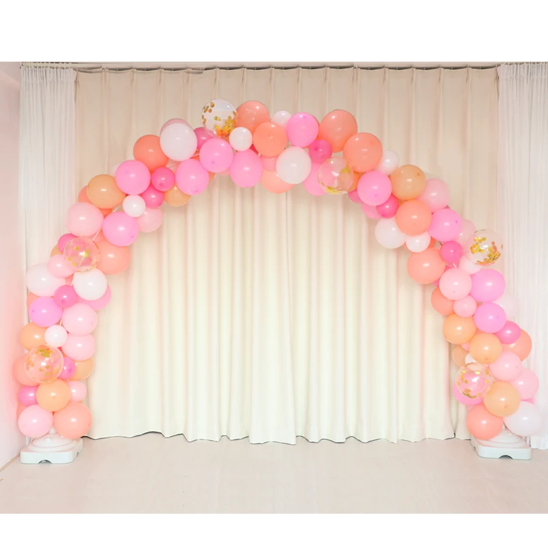  1set Wedding Birthday Baby Shower Anniversary Party Balloon Garland Arch Stand Connectors Latex Air