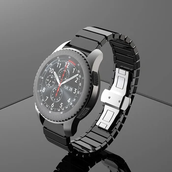 

22mm Ceramic Watch Strap For Samsung Galaxy Watch Band For Huawei GT Watch Bracelet For Samsung Gear S3 For Amazfit GTR 47mm
