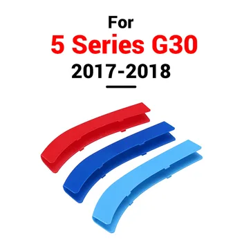 

3Pcs Car Front Grill Sticker Cover Trim Strips For BMW 1 2 5 7 Series F20 F21 G30 G11 G12 F01 F30 F31 F22 F23