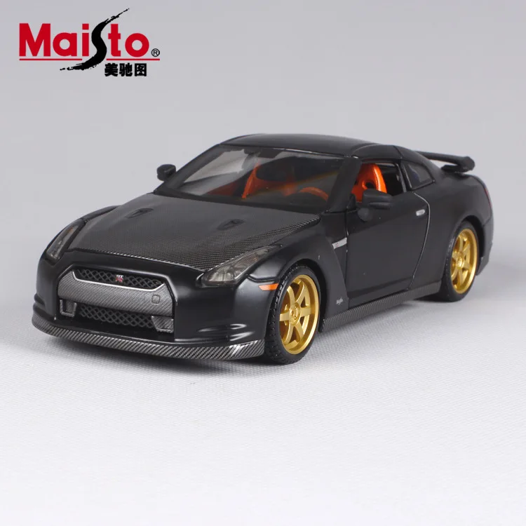 1-24 Maisto Nissan GTR шесть моделей модифицированного сплава Модель автомобиля Че Баи Цзянь
