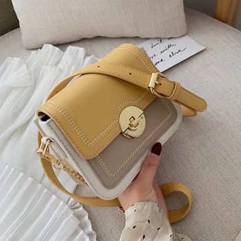 

Fashion Pu Leather Women's Handbag Large Capacity Crossbody Bags Shoulder Messenger Bag 2020 New Design Casual Small Flap Bags