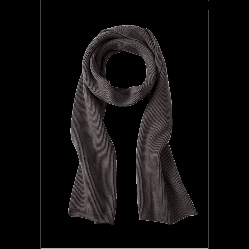 Xiaomi Wild Knit Scarf Skin Smoothing Keep Away From Static Electricity Xiomi Scarf Simple+Versatile For Men Women - Цвет: gray
