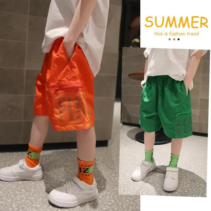 Boys Shorts Summer Childrens Clothing Kids Comfortable Sports Pants Bottoms | Детская одежда и обувь