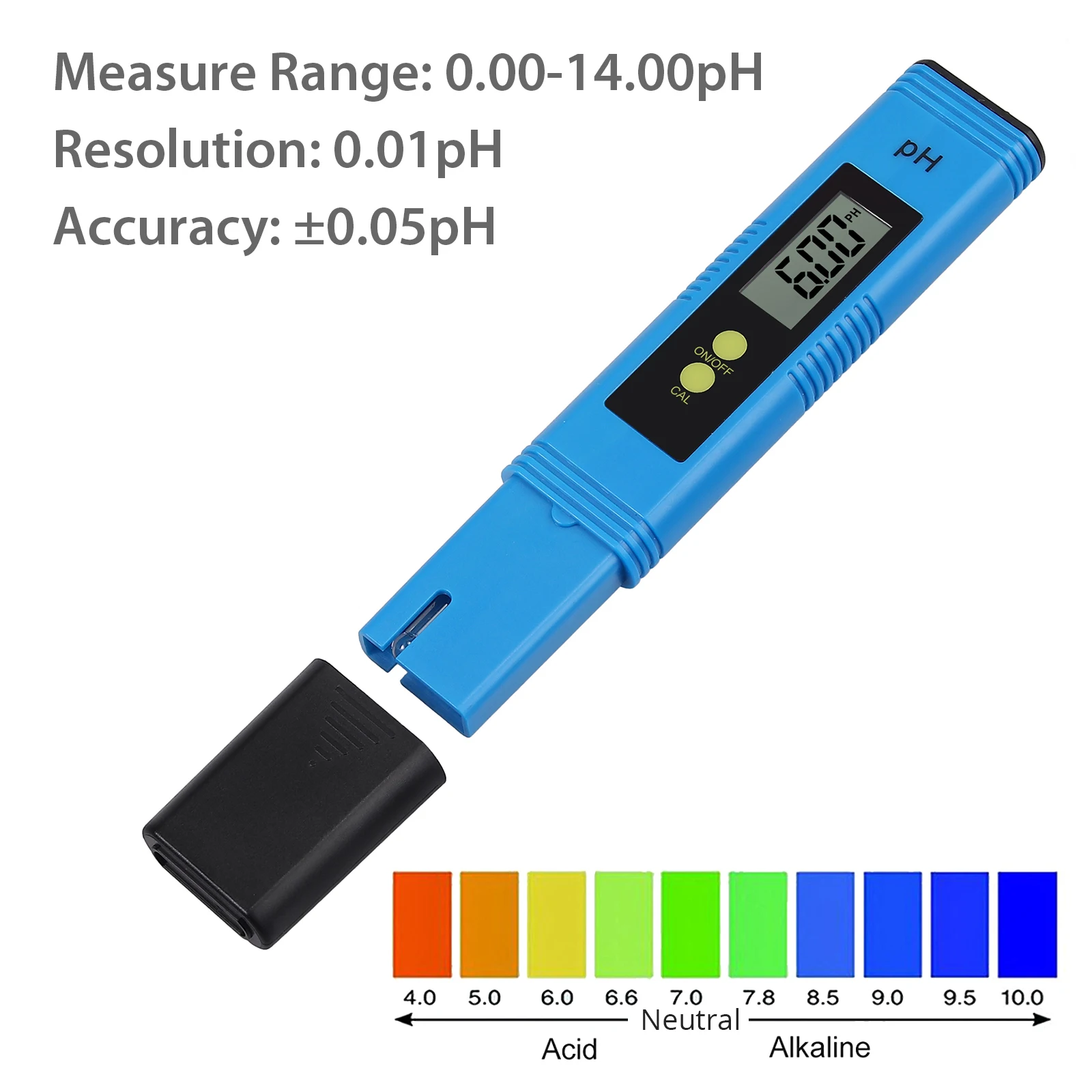 Neoteck PH метр тестер ручка 0,00-14,00 PH 0,01 PH разрешение Автоматическая Калибровка с TDS метр тестер