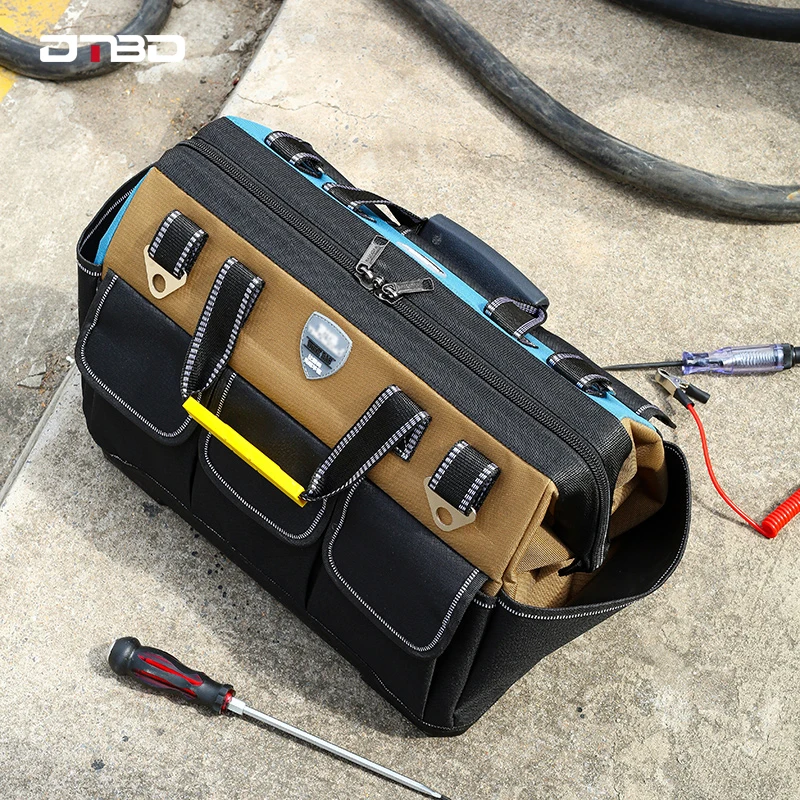 DTBD Tool Bag Portable Electrician Bag Multifunction Repair Installation Canvas Large Thicken Tool