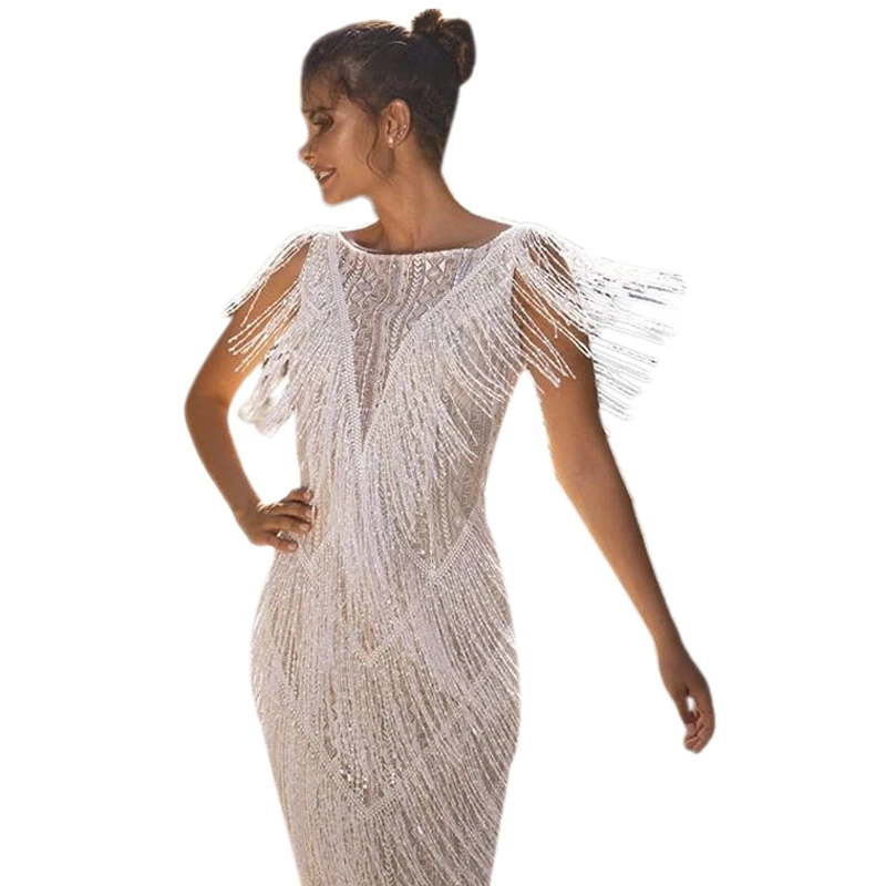 Женское платье с кисточками для латинских танцев сексуальное мини-платье