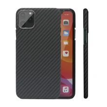 Capa de fibra de carbono para iphone x xs max xr 7 11 12 mini casos de fibra de aramida ultra fina capa de telefone para iphone 12 11 pro max se