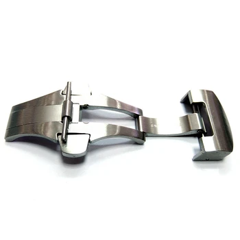 

For PAM Panerai Style Watch Button Clasp Buckle 20MM 22MM Deployment Butterfly Push