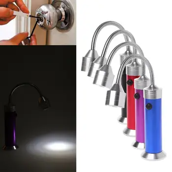 

Flashlight 9 LED Emergent Lamp Waterproof Cycling Work Light Super Bright Magnet Climbing Repair Car Magnet Flashlight