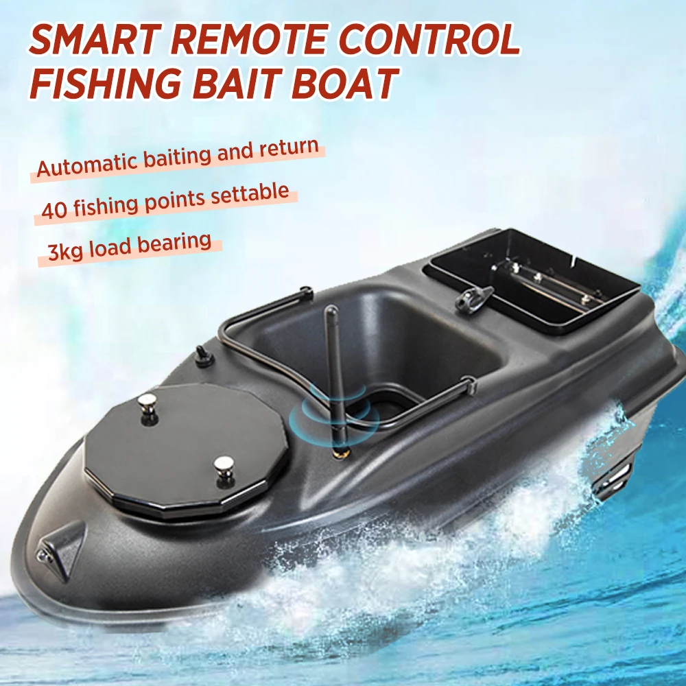 Remote Control Fishing Bait Boat RC Fish Finder Boat Feeder with