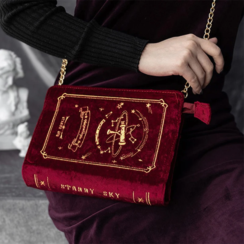 Звезда луна волшебная Книга сумка волшебная сумка на плечо женская сумка BW01-SB-xyzfny