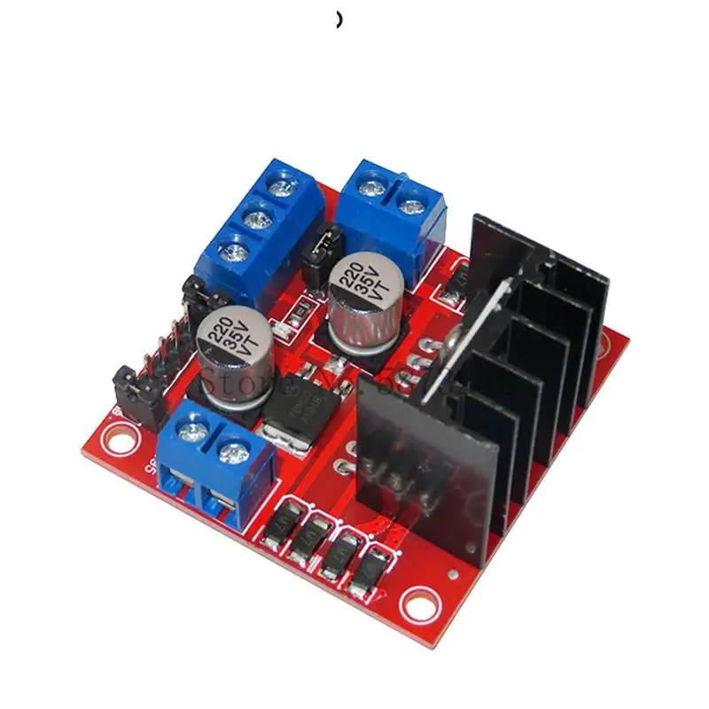 Modulo Scheda Driver L298N L298 Motore Passo-Passo Smart Car Robot Breadboard Peltier Ad Alta Potenza