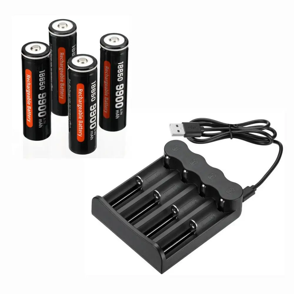 Najtaniej EBL 3.7V 18650 9900mAh akumulator o dużej pojemności akumulator litowo jonowy do latarki latarka czołówka akumulator