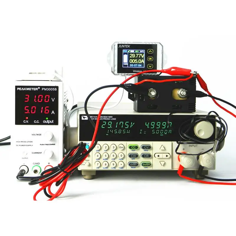 Hot 100V Wireless Voltage And Current Meter Car Battery Monitoring 12V 24V 48V Battery Coulomb Counter Va Meter