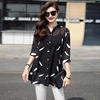 Blouse Women 2020 Plus Size  Women's Shirt Chiffon Ladies Tops Long Sleeve Clothes Summer Style Embroidery Clothes 3