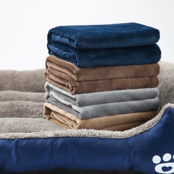 

Drop Shipping Dog Blanket Warm Flannel Dog Mattress Bulk Orders Sleeping Mattress For Medium Large Dogs Cats Pet Supplies