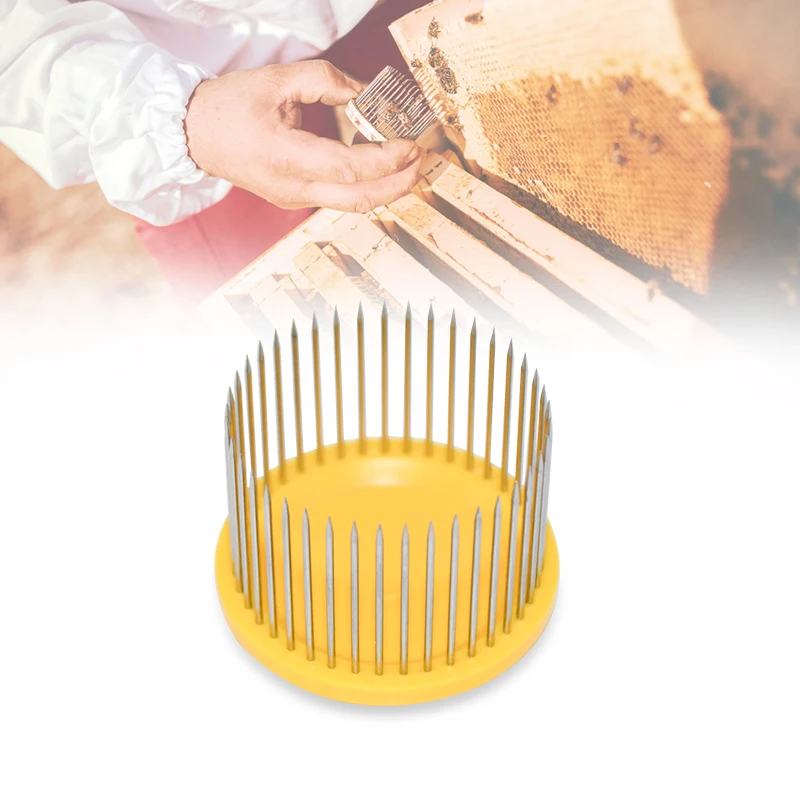 

2pcs Beekeeping Queen Needle Type Bee Cage Steel bee Catching Catcher Equipment Tools