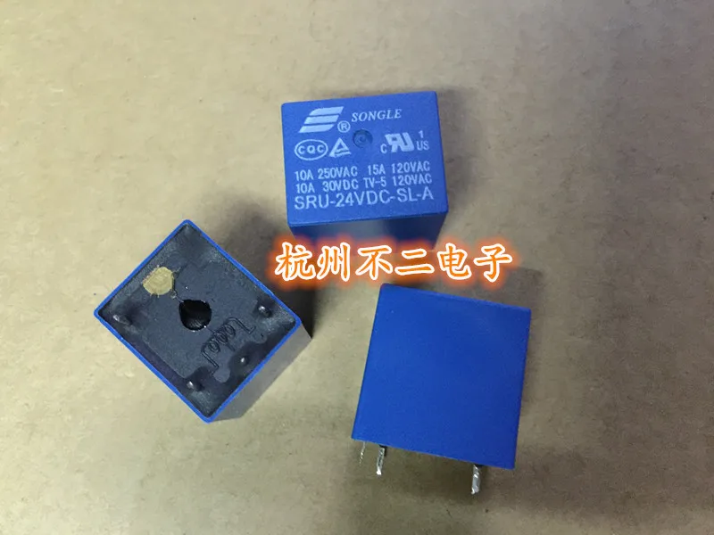 

Sru-24vdc-sl-a 24V 4-pin is usually 15A 125VDC T70 22F relay