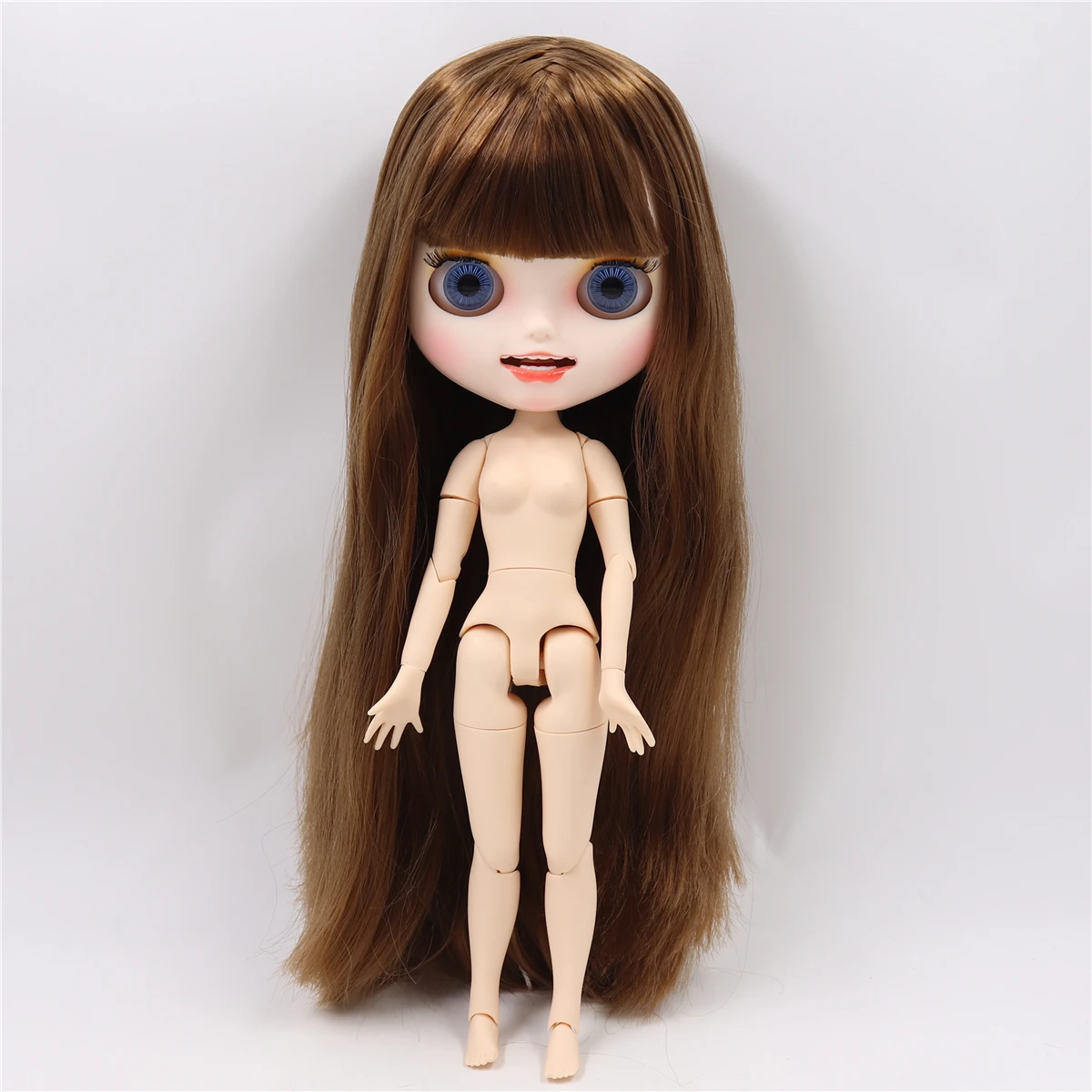 ICY factory шарнирная кукла blyth joint body белая кожа пользовательская кукла заказное лицо матовое лицо с зубами 30 см игрушка