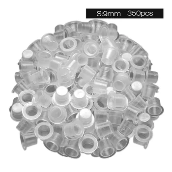 

1000PCS S/M/L Mixed Sizes Disposable Microblading Tattoo Ink Cups Permanent Makeup Pigment Clear Holder Container Tattoo Cap