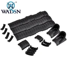 WADSN Softair LaRue стильные указательные зажимы тактический рельс Чехлы для пальцев стоп Fit 20 мм рельсы MP02055 подсветка для оружия принадлежности для охоты