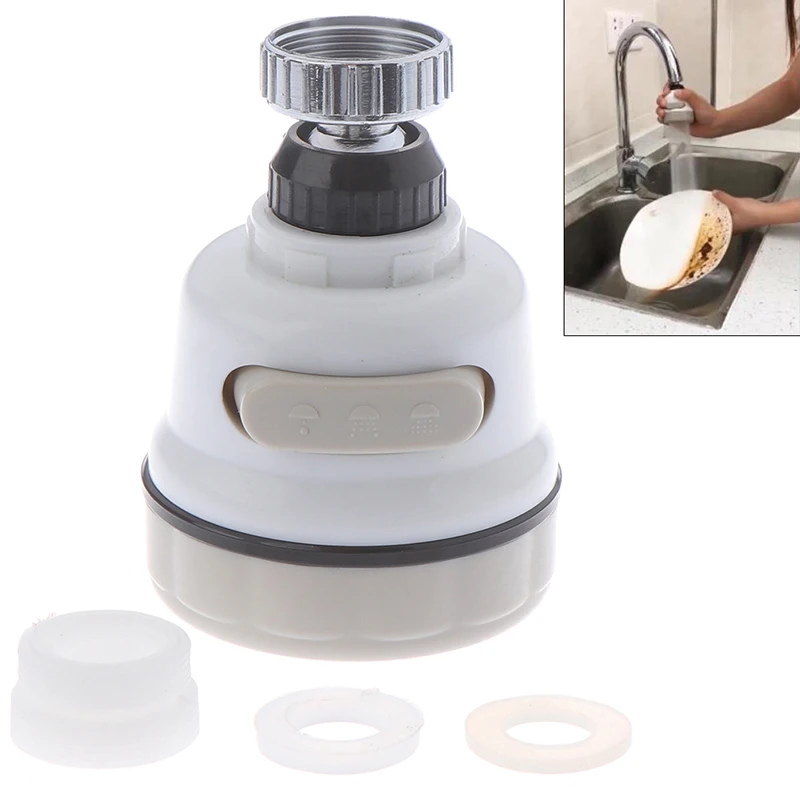 

360 Rotating Faucet Booster Shower Household Faucet Water Splash Filter Home Kitchen Water Filter Nozzle Filter Water Saver