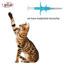90 шт поводок для собак микрочип ветеринарный шприц ID имплантат ПЭТ Чип иглы ветеринара инжектор RFID бирка ямы для аквакультуры арована рыбоводческого хозяйства