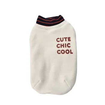 

1pc Pet Warm Costume Creative Dog Clothes Lovely Corgi Costume Clothes(M White)