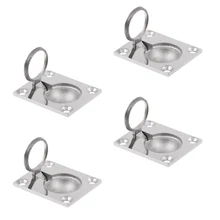 4 шт. лодка морской нержавеющей стали люка защелка скрытого подъема Кольцо Потяните Ручка