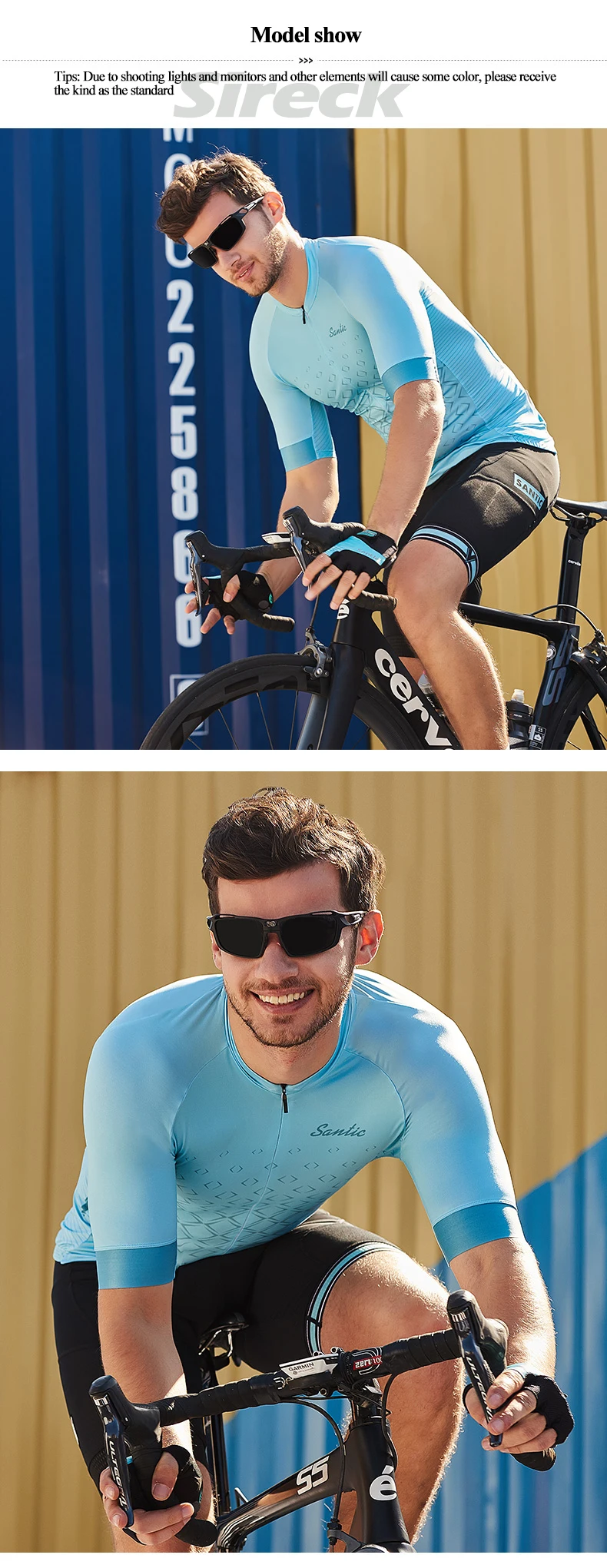 Santic Pro Велоспорт Джерси для мужчин с коротким рукавом MTB дорожный дышащая велосипедная куртка быстросохнущая велосипедная Джерси мейло Ciclismo