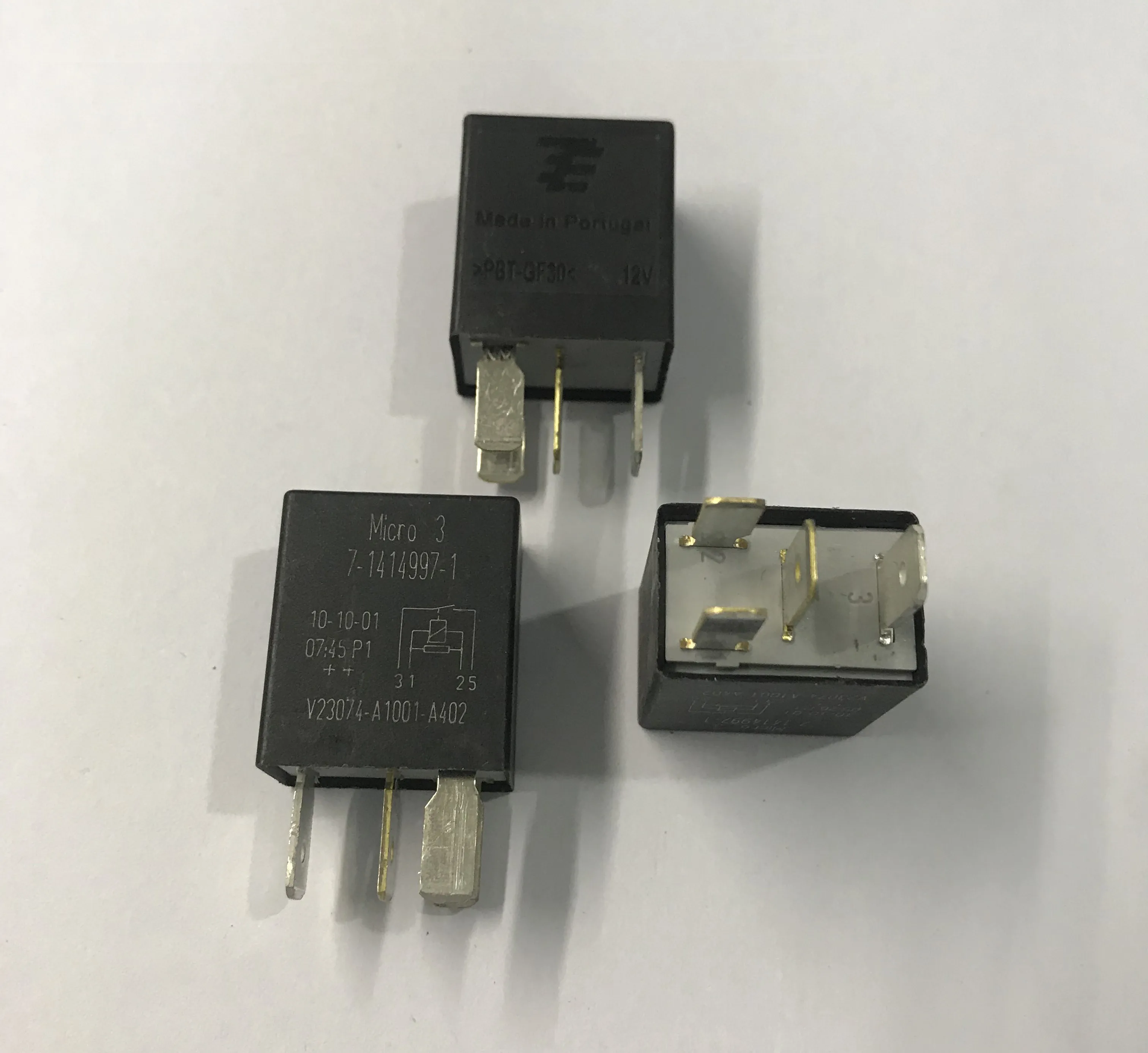 5 шт./лот 100% новое автомобильное реле Φ V23074 A1001 A402 4PIN Byd вентилятора топливного