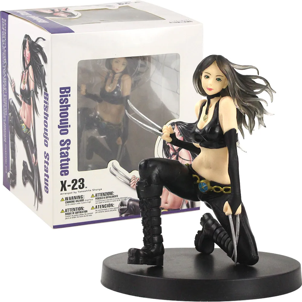 Фигурка 16 см X-23 Laura Kinney игрушка статуя бискудзё леди Логан сексуальная красивая