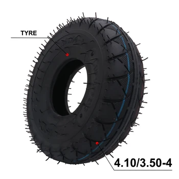 

Motoecycle 4.10/3.5-4 10 Inch Pneumatic Heavy Duty Outer Tyre For Wheelchair Gas Electric Scooter Elderly Mobility Mini ATV