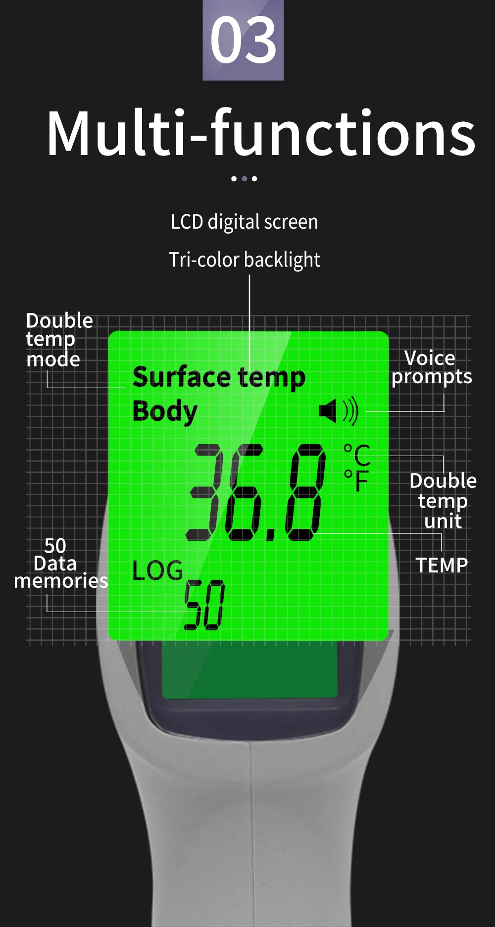 ET60体温计英文-LCD数码屏